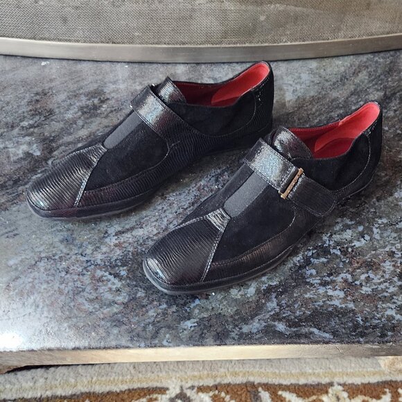 Amalfi By Rangoni Egadi Monk Strap Moccasin Shoes Size 10 - Picture 5 of 16